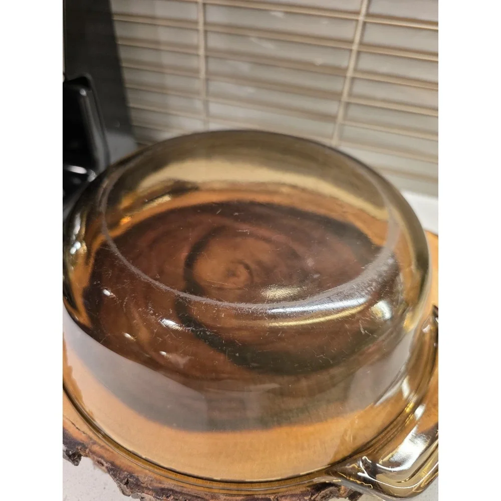 Vintage Anchor Hocking Ovenware 2qt Casserole Dish 9